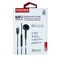 Promate MonoPod-LT.Black MFI Ergonomic In-Ear Lightning Connector Mono Earphone