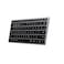 SATECHI Ultra Slim Backlit X1 Bluetooth Keyboard - Space Grey