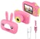 X9 Kids Cartoon Camera, Portable Digital Creative Children's (1080P) Camera, For Kids Birthday &amp; Christmas Gift (Pink) Included 16GB Memory Card