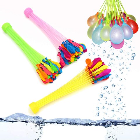 Samdone 100 Pieces Water Balloon Bunch with quick fill tool