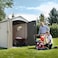 Shed Store And More - Outdoor Storage Shed - 7 Feet X 9.5 Feet - 10 Years Limited Warranty