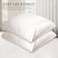 Hotel Linen Klub Deyarco Glofresh Quilted Box Pillow Queen (50 x75cm) - 700grams Soft Fiber Filling, 125GSM Microfiber Satin Fabric, Soft and Glossy Finished