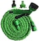 GulfDealz Portable Flexible Design Easy To Use High Pressure Adjustable Telescopic Hose Water Pipe Gun For Garden, Cars, Walls, Windows, Pets (25 FT) - Plastic - Green