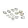Prestige Tart Moulds PR795 Silver Pack of 12