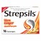 Strepsils Warm Ginger, Soothing Effective Relief of Sore Throat Symptoms, 16 Lozenges