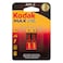 KODAK ALK MAX BATT KAAA-2P