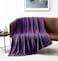 Generic Love's Cabin Flannel Fleece Blanket Throw Size Purple Throw Blanket For Couch, Extra Soft Double Side Fuzzy Plush Fall Blanket, Fluffy Cozy Blanket  (Lightweight, Non Shedding)