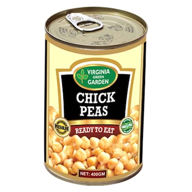 Virginia Green Garden Whole Chick Peas 400g