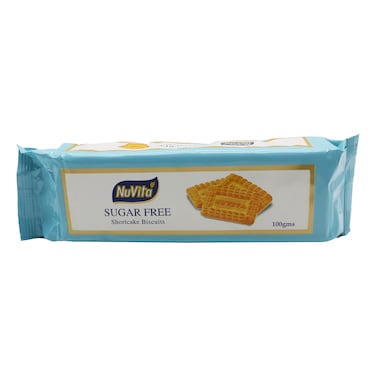 Nuvita Shortcake Sugarfree 100Gm