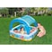 Bestway Play Pool With Canopy 52192 Multicolour 140x140x114cm