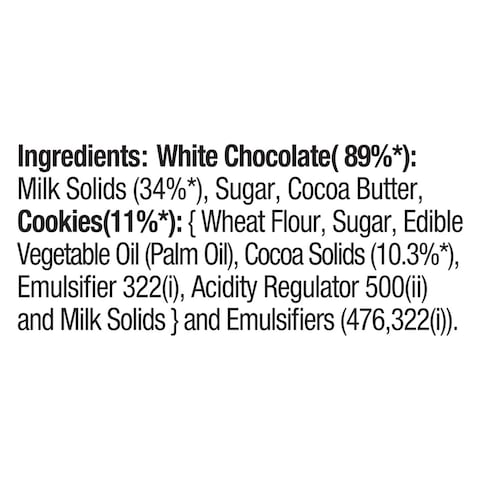 Hershey Pieces Kisses Cookies N Creme Chocolate 100g