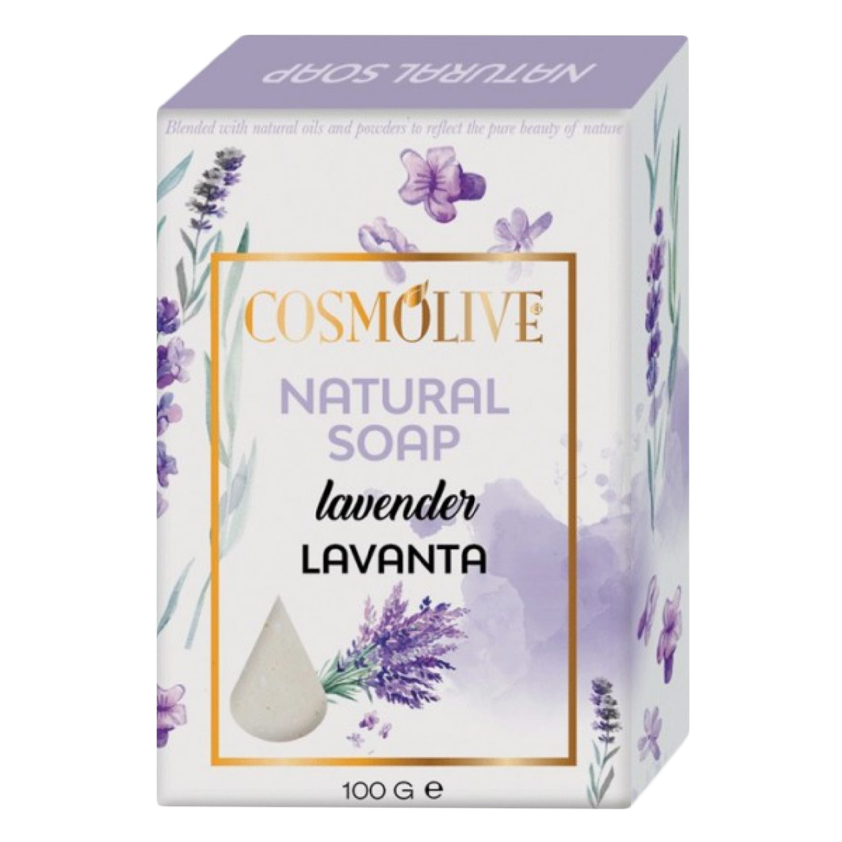 Cosmolive Natural Lavender Soap 100g