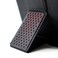 Grip Stand Perforated Hard Case for iPhone 14 Pro Max, Ferrari - Red