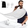 ‎SHOWAY Beard Bib, Men's Shaving and Beard Trimming Apron, Beard Catcher, Non stick Waterproof Shaving Cloth