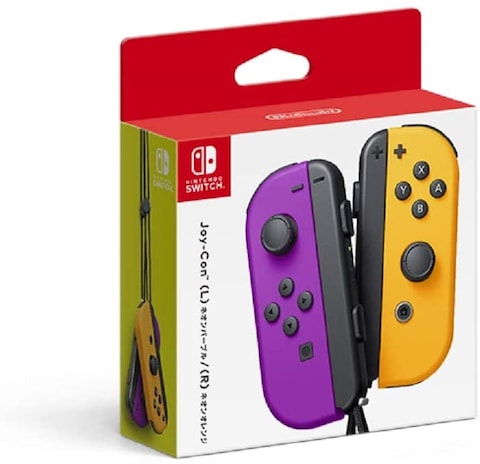 Nsw Joycon Nintendo Switch Joy-Con Controllers (Neon Purple / Neon Orange)