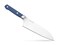 Misen Santoku Knife - 7.5 Inch Japanese Style Kitchen Knife - High Carbon Stainless Steel Chopping Knife, Blue