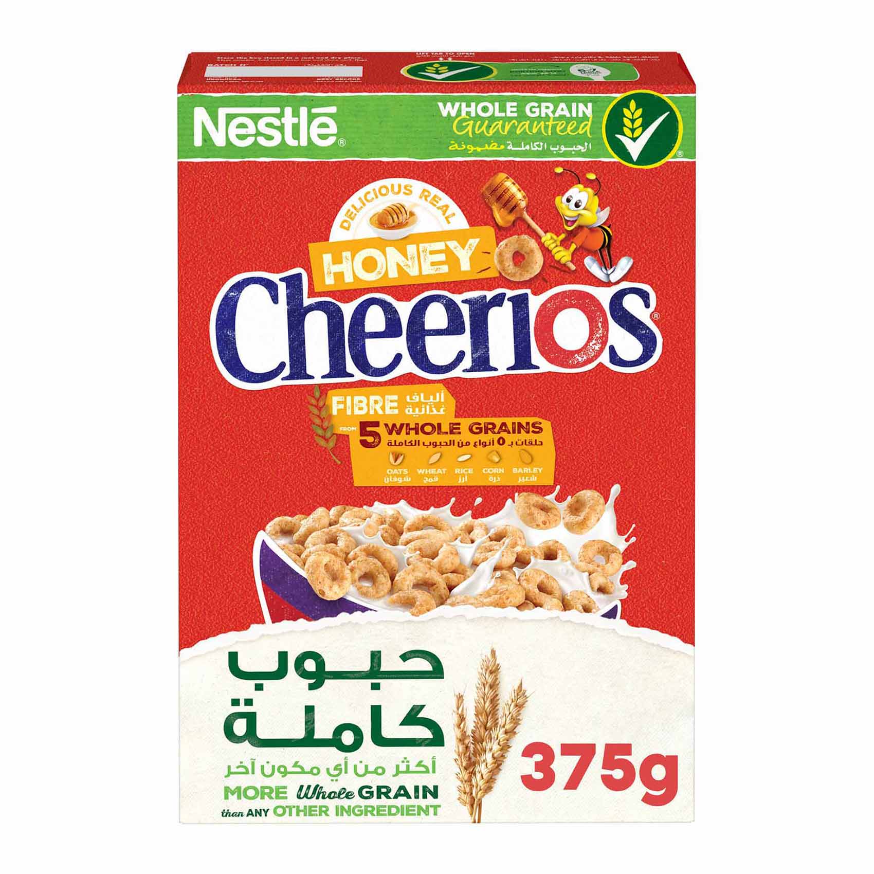 Nestle Honey Cherios Cereal 375g