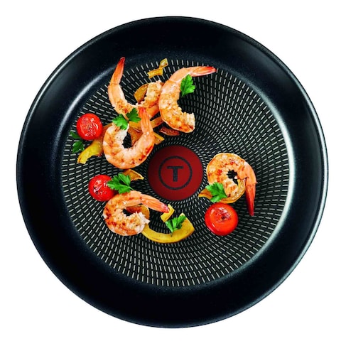 Tefal G6 Tempo Flame Fry Pan Red And Black 26cm