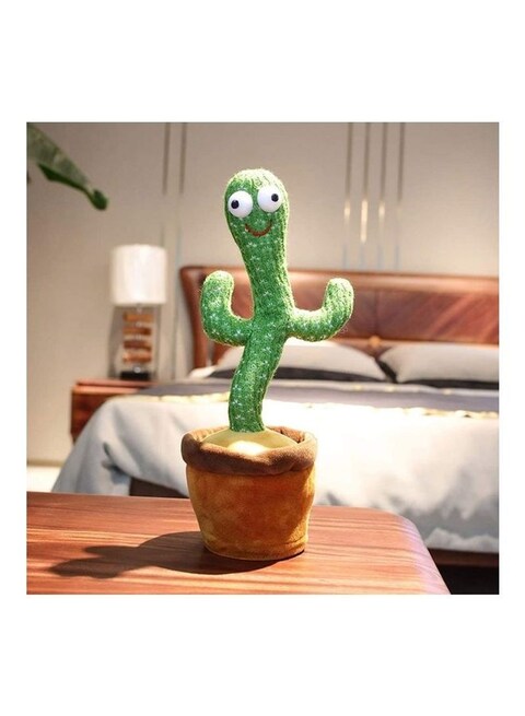 Electric Dancing Cactus Plant Stuffed Toy