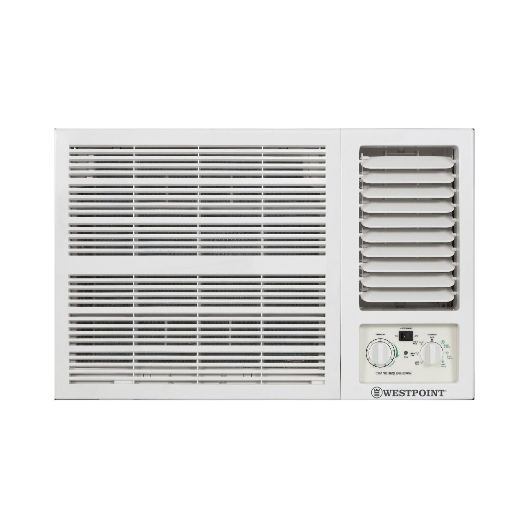 Westpoint Window Air Conditioner 2 Ton WWT2417KRT White