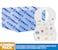 Star Babies Combo Pack (10pcs Dispsosable Changing Mats + 10pcs Disposable Bibs)