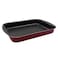 Nouval Oven Tray Rectangular Red 30CM
