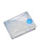 Generic Foldable Vacuum Seal Compressed Organizer Bag Clear/Blue