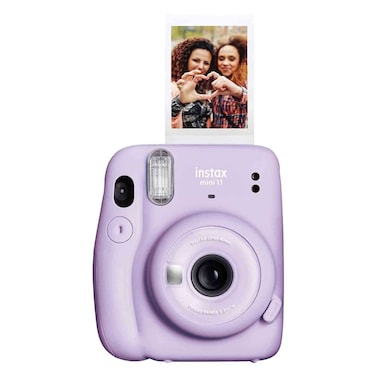 Fujifilm Instax Mini11 Instant Camera with Film Pack of 10 Lilac Purple