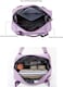 Foldable Duffel Bag, Portable Expandable Travel Bag, Waterproof Lightweight Travel Luggage Bag for Sports, Gym &amp; Vacation Pink