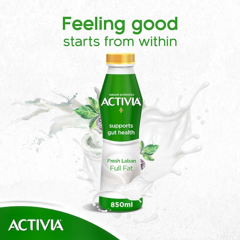 Activia Full Fat Fresh Laban 850ml