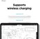 elago x MONAMI Pencil Case Compatible with Apple Pencil Pro Apple Pencil 2nd Generation Cover Sleeve, Classic Design, Compatible with Magnetic Charging and Double Tap - White