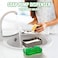 Generic-Soap Pump Dispenser with Sponge Holder 13 Ounces Press Dispenser Compact Storage for Dish Soap Lotion and Sponge