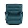 In House Velvet Rocking Recliner Chair - Dark Turquoise - AB03