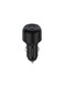 Powerology iPhone Car Charger 130W Ultra-Quick Dual USB-C With USB-A QC Output Compatible With iPhone 14 Pro Max/14 Pro/14/13 Pro MacBook Pro 2021 14" 16", Air, iPad Pro 12.9", Samsung S21+, Black