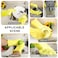 ZALCOON Magic Dishwashing Cleaning Sponge Gloves Reusable Silicone Brush Scrubber Gloves