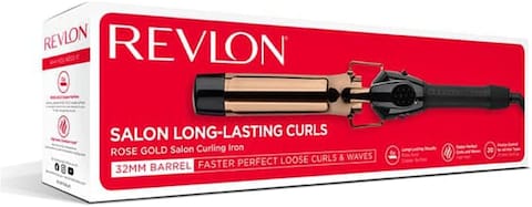 Revlon Pro Collection Salon Long Last Curls And Waves Styler, RVIR1159, 32mm, Black