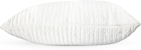 Hotel Linen Klub Deyarco Glofresh Anti Microbial Quilted Pillow 1 PC - 160TC 100% Cotton - White Size: 50 x 75cm - 700 grams Soft Fiber Filling