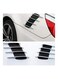 Sunshine 2-Piece Chrome Shark Gills 3D Car Stickers