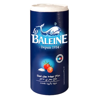 La Baleine Fine Iodized Sea Salt 600g