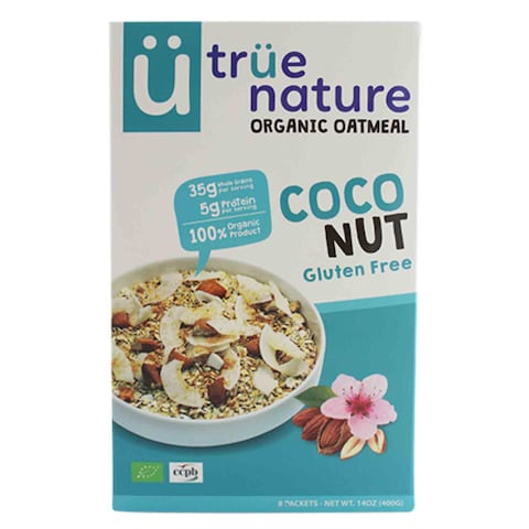 True Nature Organic Oatmeal Coconut 400GR