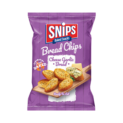 10 Pack X Snips Baked Potato Chips Sea Salt Flavor ( 65% Less Fat