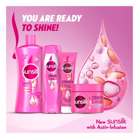 Sunsilk Strength And Shine Shampoo White 1L