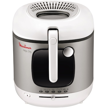 Moulinex Mega XXL Deep Fryer, AM480027, Silver, 3.3 L