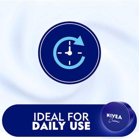 NIVEA Moisturising Cream, Universal All Pourpose Moisturizer for Face Body Hands, Tin 400ml