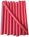 Generic 10 Pcs Hair Curlers Roll Stick Soft Sponge Hair Curling Roller Flex Silicone Magic Air Foam Roller Bendy Rod Hair Styling Tools (Red)