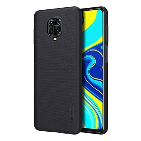 Crystal Frosted Case Cover For Redmi Note 9 Pro Black