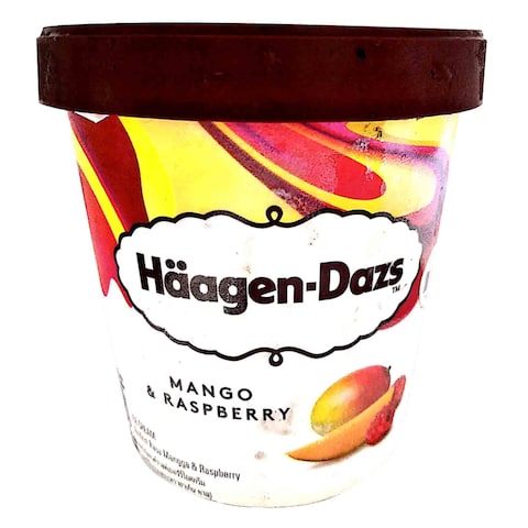 Haagen Dazs Mango &amp; Raspberry Ice Cream 460ml