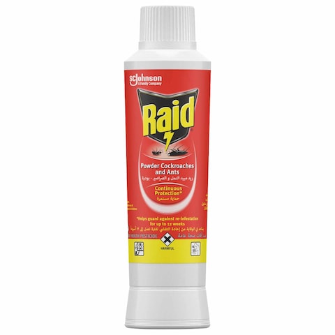 Raid Super-Fast Crawling Insect Killer Powder 250g