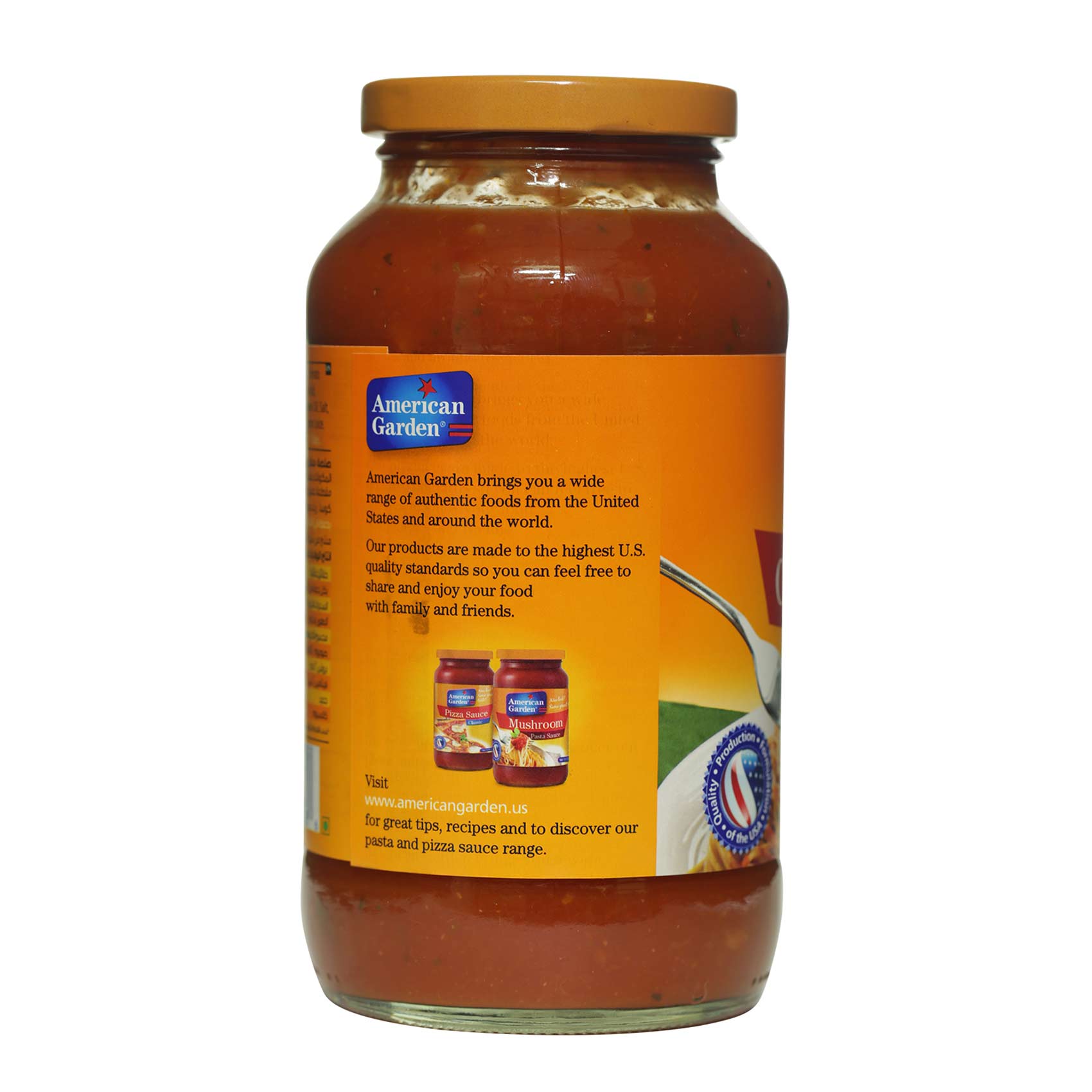American Garden Pasta Sauce Vegt 680 Gram product thumbnail 3