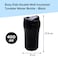 Eazy Kids Insulated Tumbler Water Bottle - Black, 400ml
